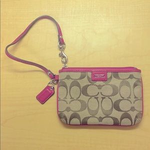 REAL Coach Wristlet